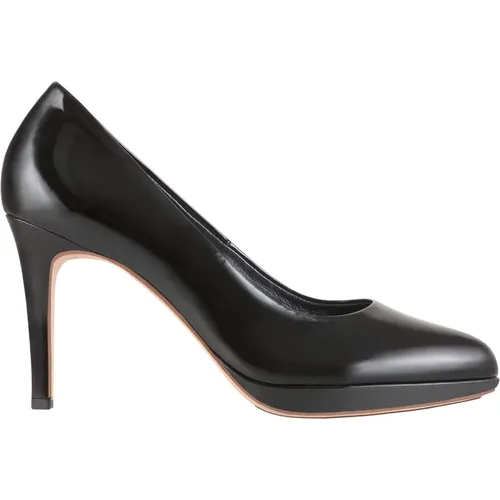 Glänzende Stiletto-Pumps mit Plateausohle , Damen, Größe: 36 1/2 EU - Högl - Modalova