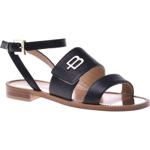 Sandal in nappa leather , Damen, Größe: 39 EU - Baldinini - Modalova