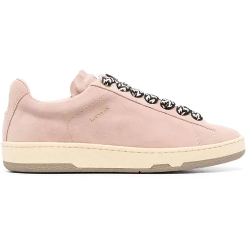 Suede Sneakers , female, Sizes: 4 UK, 8 UK, 7 UK, 6 UK, 3 UK, 5 UK - Lanvin - Modalova