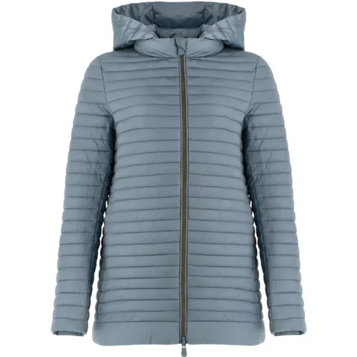Clear Winter Coat , female, Sizes: 2XL, XL, M, 3XL, S - Save The Duck - Modalova
