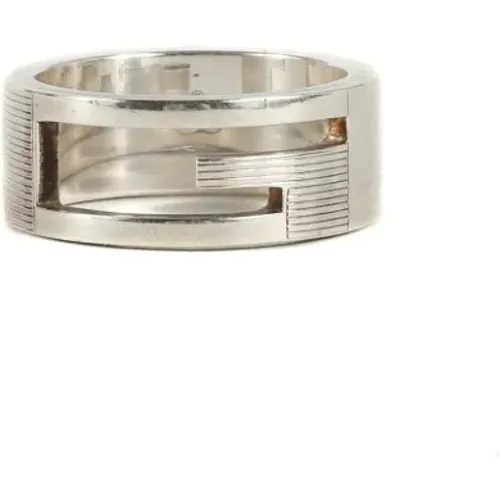 Pre-owned Metal rings , female, Sizes: ONE SIZE - Gucci Vintage - Modalova