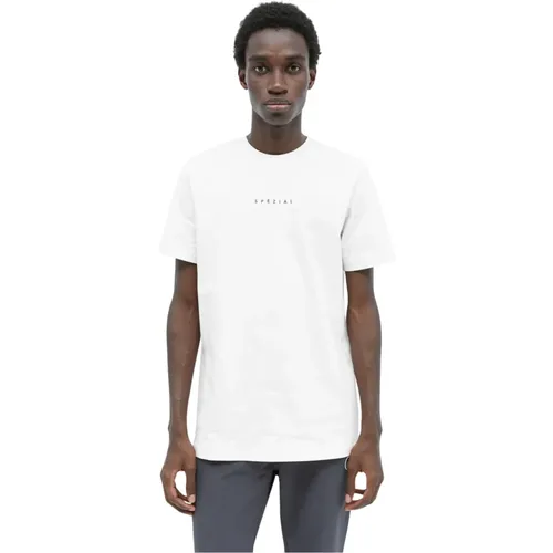 Logo Applique Crewneck T-Shirt , Herren, Größe: M - adidas Originals - Modalova