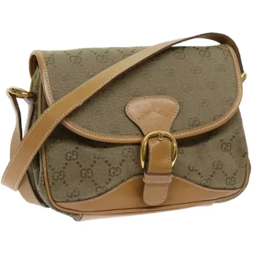 Pre-owned Canvas gucci-bags , female, Sizes: ONE SIZE - Gucci Vintage - Modalova