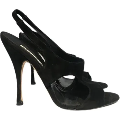 Sandals , female, Sizes: 4 1/2 UK - Manolo Blahnik Pre-owned - Modalova