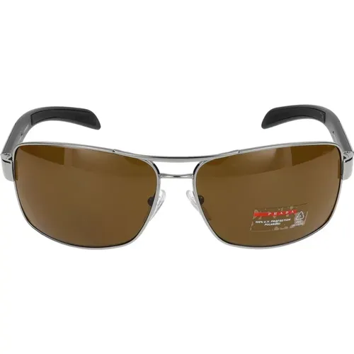 Sunglasses Linea Rossa 54Is Sole , male, Sizes: 65 MM - Prada - Modalova