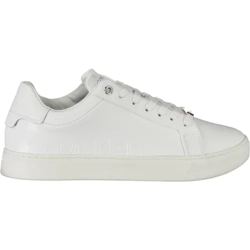 Polyester Sneaker with Logo , female, Sizes: 6 UK - Calvin Klein - Modalova