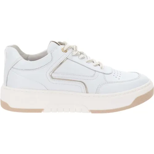 Leder Damen Sneakers , Damen, Größe: 37 EU - Nerogiardini - Modalova