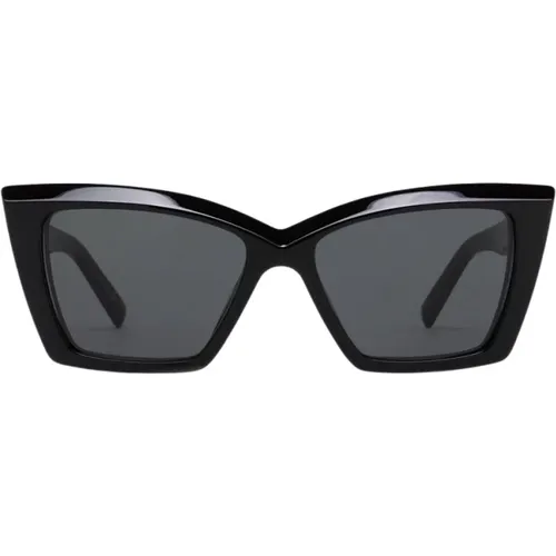 Schwarze Sl657 Sonnenbrille , Damen, Größe: 54 MM - Saint Laurent - Modalova