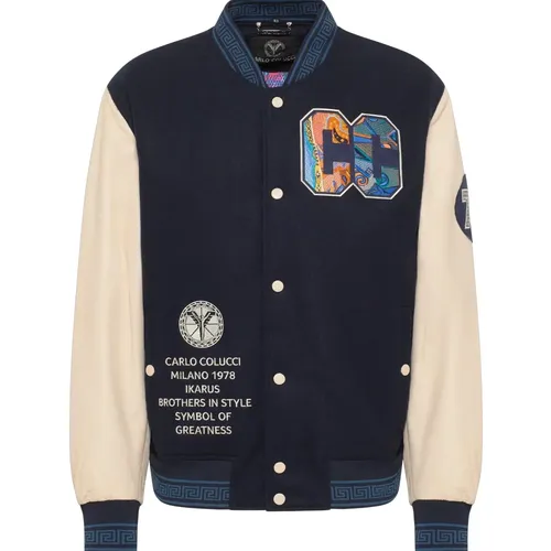 Jackets , male, Sizes: XL, 2XL - carlo colucci - Modalova