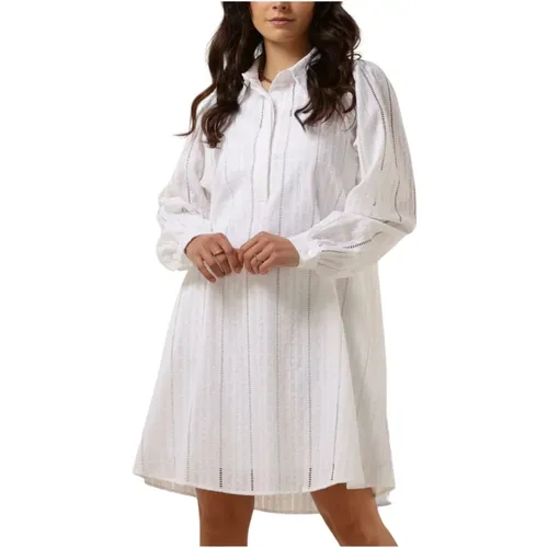 Alaya 2 Weiße Mini Kleid Damen - Levete Room - Modalova