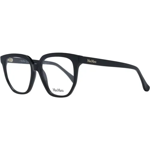 Schwarze Damen Quadratische Optische Brillen , Damen, Größe: ONE Size - Max Mara - Modalova