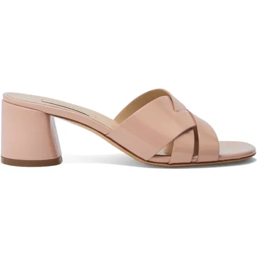 Minimalistische Cleo Absatzsandale , Damen, Größe: 39 1/2 EU - Casadei - Modalova