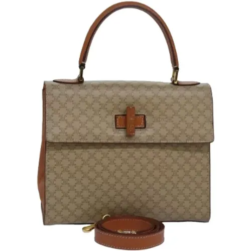 Pre-owned Canvas celine-bags , female, Sizes: ONE SIZE - Celine Vintage - Modalova