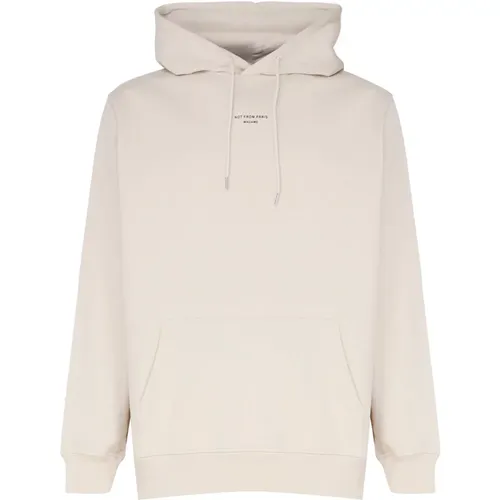 Cotton Hooded Sweatshirt Made in Italy , male, Sizes: 2XL - Drole de Monsieur - Modalova