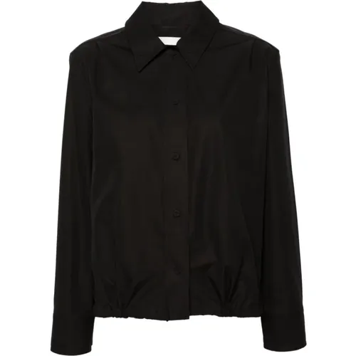 Poplin Shirt with Detachable Disc Detailing , female, Sizes: S, XS - Jil Sander - Modalova