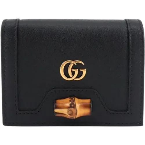 Pre-owned Leather wallets , female, Sizes: ONE SIZE - Gucci Vintage - Modalova