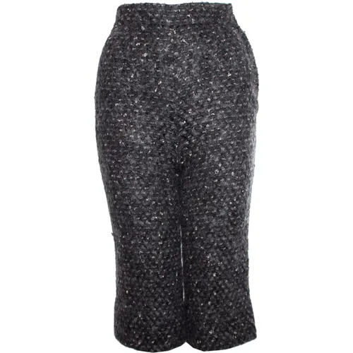 Wool knee pants. , female, Sizes: XS - Dolce & Gabbana Pre-owned - Modalova