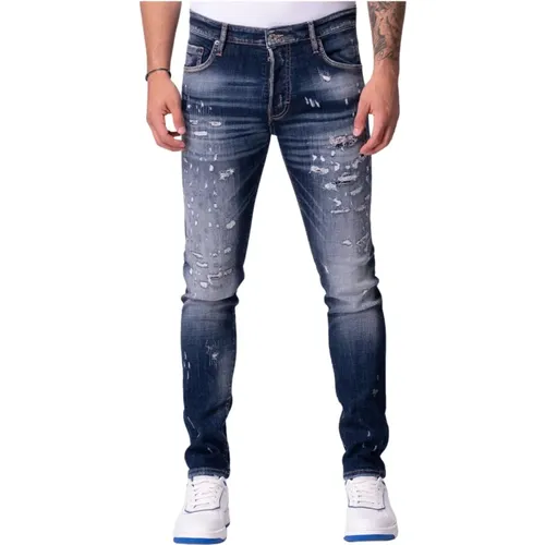 Slim-Fit Jeans , Herren, Größe: W29 - My Brand - Modalova