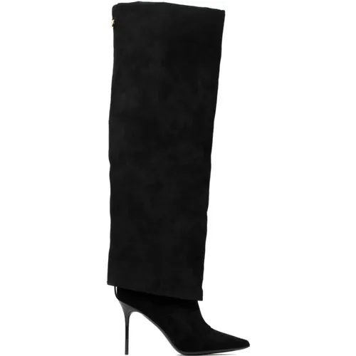Ariel High Boots , female, Sizes: 4 UK, 6 UK - Balmain - Modalova