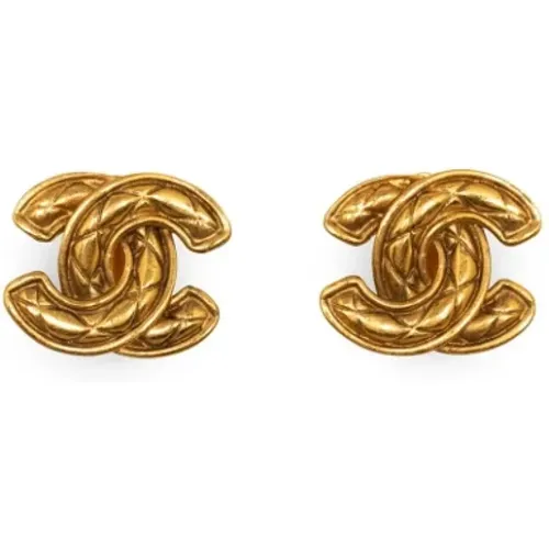 Pre-owned Metal chanel-jewelry , female, Sizes: ONE SIZE - Chanel Vintage - Modalova