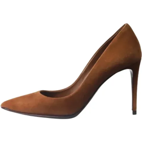 Pre-owned Suede heels , female, Sizes: 4 UK - Dolce & Gabbana Pre-owned - Modalova