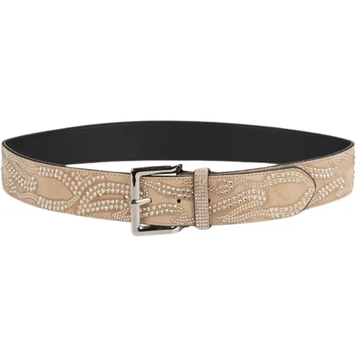 Flame beaded belt , female, Sizes: M, L, S - Alma en Pena - Modalova