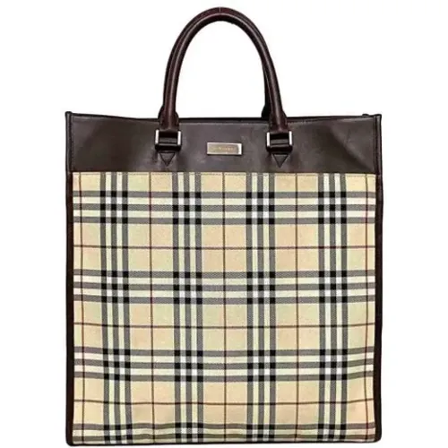 Pre-owned Canvas totes , female, Sizes: ONE SIZE - Burberry Vintage - Modalova