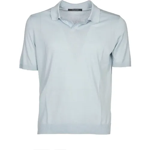 Men's Clothing T-Shirts & Polos Ss24 , male, Sizes: L, 2XL, XL - Tagliatore - Modalova