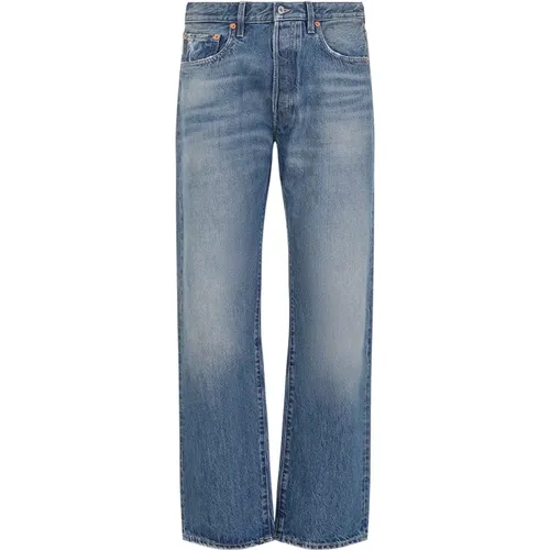 Denim Pants for Men , male, Sizes: W32, W33, W31 - Valentino - Modalova