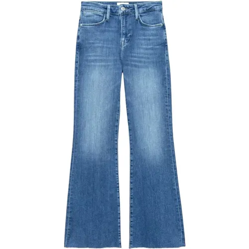 Flared Jeans , Damen, Größe: W25 - Frame - Modalova