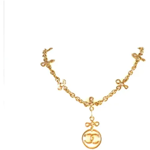 Pre-owned Metal chanel-jewelry , female, Sizes: ONE SIZE - Chanel Vintage - Modalova