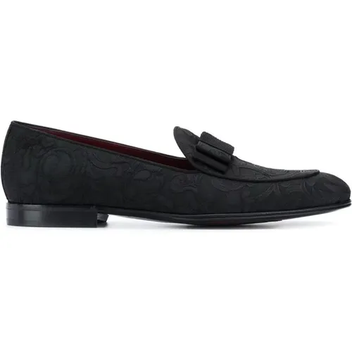 Baroque Jacquard Loafers , male, Sizes: 8 1/2 UK, 7 1/2 UK, 7 UK - Dolce & Gabbana - Modalova