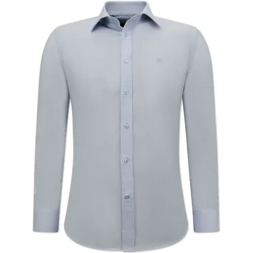 Solid Oxford Shirts for Men - 3130 - Light , male, Sizes: 3XL, M, S, L, XL, 2XL - Gentile Bellini - Modalova