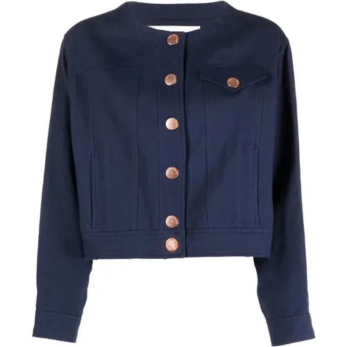 Blaue Casual Blazer Jacke - See by Chloé - Modalova