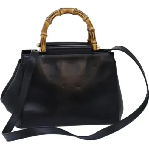 Pre-owned Leather handbags , female, Sizes: ONE SIZE - Gucci Vintage - Modalova