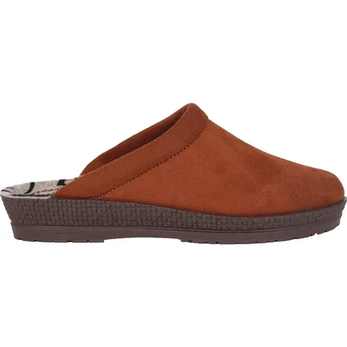 Braune Damen Outdoor Clog , Damen, Größe: 43 EU - Rohde - Modalova