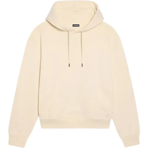 Beiger Bestickter Pullover , Herren, Größe: L - Jacquemus - Modalova