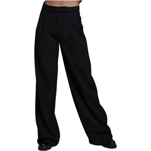 Folded Pants , female, Sizes: 2XS - Manila Grace - Modalova