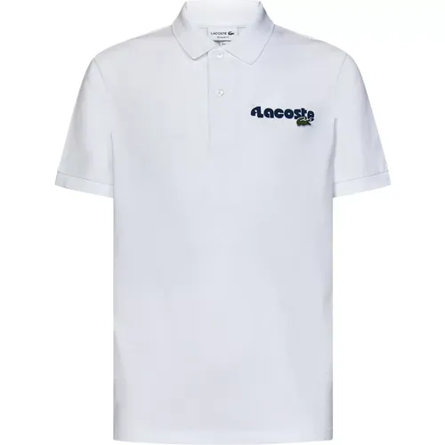 Men's Clothing T-Shirts & Polos Ss24 , male, Sizes: L, S, XL, M, XS, 2XL - Lacoste - Modalova