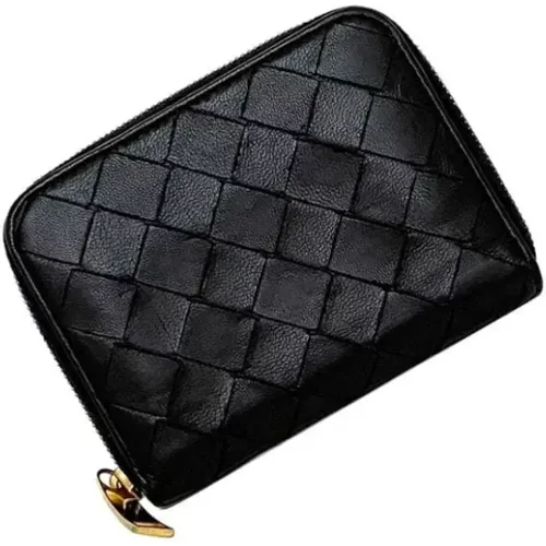 Pre-owned Leather wallets , female, Sizes: ONE SIZE - Bottega Veneta Vintage - Modalova