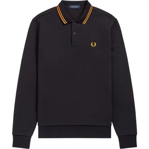 Modern Twist Zip-Through Sweatshirt , male, Sizes: S - Fred Perry - Modalova