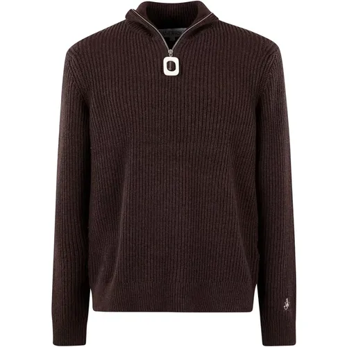 Half Zip Jumper , Herren, Größe: L - JW Anderson - Modalova