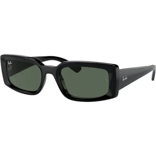 Rb4395 Sunglasses Green Dark Lenses , unisex, Sizes: 54 MM - Ray-Ban - Modalova
