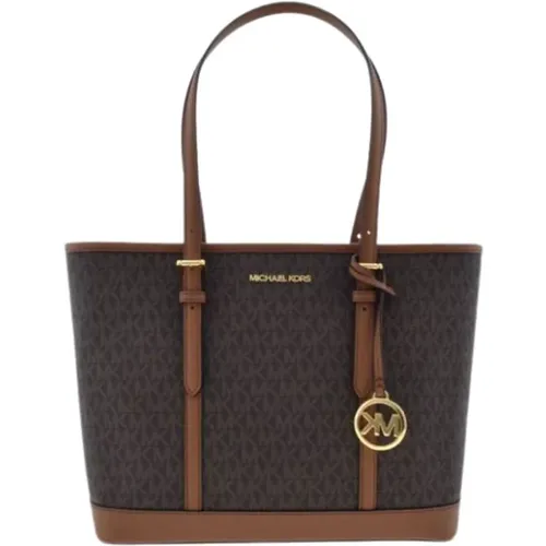 Jet Set Tote Logo Print , female, Sizes: ONE SIZE - Michael Kors - Modalova