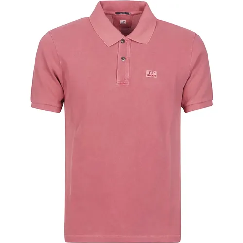 Bud Piquet Polo Shirt , male, Sizes: S, L, XL - C.P. Company - Modalova