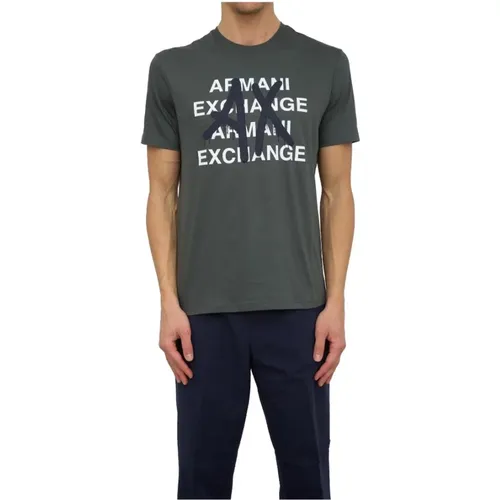 Stylisches T-Shirt,Stylisches T-Shirt für Männer - Armani Exchange - Modalova