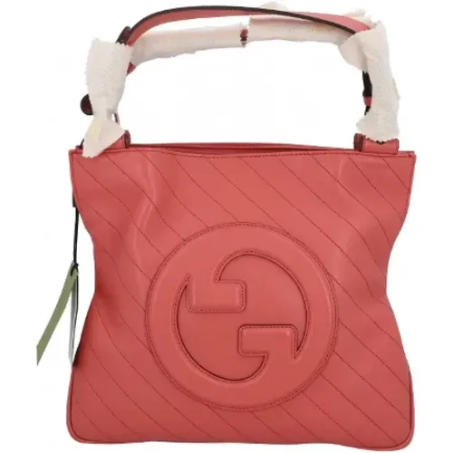 Pre-owned Leather shoppers , female, Sizes: ONE SIZE - Gucci Vintage - Modalova