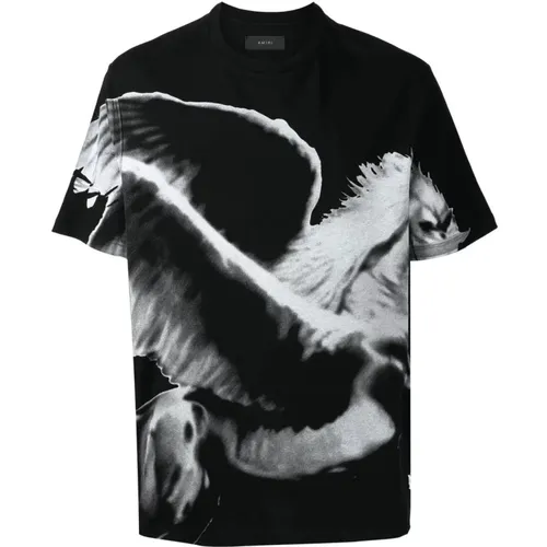 Oversized Pegasus Grafik T-shirt - Amiri - Modalova