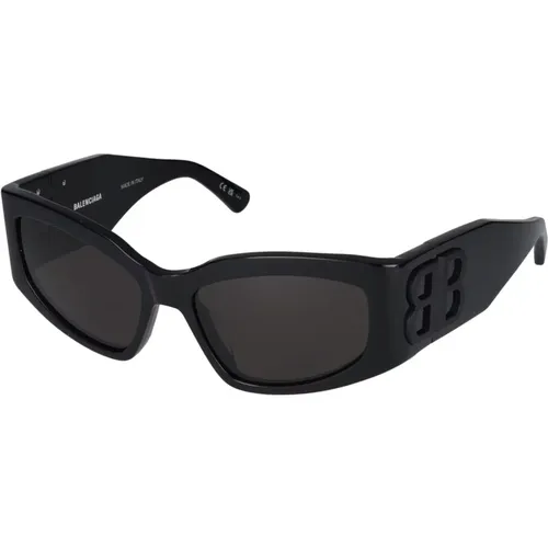 Stylische Sonnenbrille Bb0321S , Damen, Größe: 57 MM - Balenciaga - Modalova