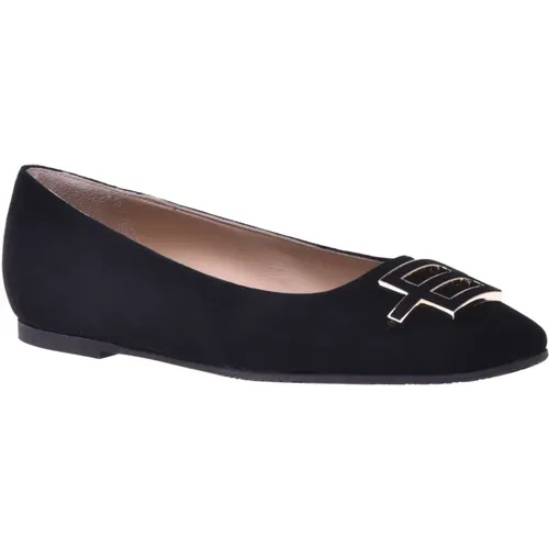 Ballerina pumps in suede , Damen, Größe: 36 EU - Baldinini - Modalova